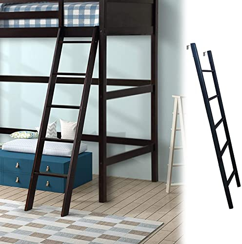 ENHEN Hochbettleiter Nur Bokengesteuerte Etagenbettleiter, Universelle Ersatzleiter - 116cm/ 130cm/ 140cm/ 150cm, Aluminium RV Loft Motorhome Stiefleiter (Size : 150cm/59)