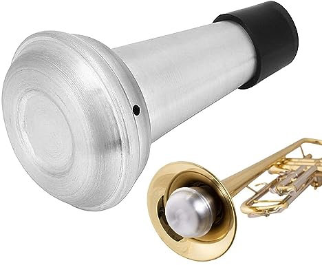 Trompetenschalendämpfer, Leichter Aluminium-Schalldämpfer für Jazz, Rhythmusmusik-Instrumentente, Trompetendämpfer, Trompetenzubehör