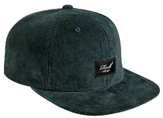 Reell Flat 6-Panel Cap, Snapback Kappe für Herren und Damen, Unisex