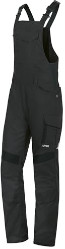 Uvex suXXeed Industry Lange Arbeits-Latzhose - Herren-Arbeitshose mit vielen Taschen