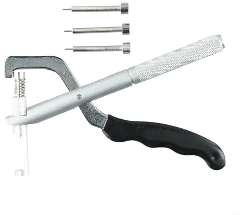 Entgoinggo Pins Remover Watch Strap Band, Watch Link Pin Remover, Bracelet Strap Adjuster for Disassemble The Steel Watch Strap, Adjust the Length of The Watch Strap