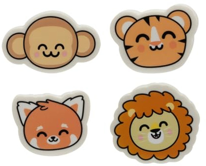 Mr. Wonderful - Gomme profumate per progettare senza fermarsi - Set di 4 gomme profumate alla fragola