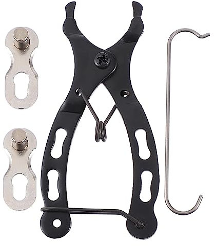 WESIEVYA 1set Bike Chain Plier Tool Quick Release Wrench for Mountain Link Chain Remover and Installer Essential Repair Clamp