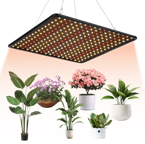 PERMUST Bombilla LED de espectro completo con UV IR para plantas, con cable de 3 metros para plantas de interior e invernadero, verduras y flores, para carpa de cultivo