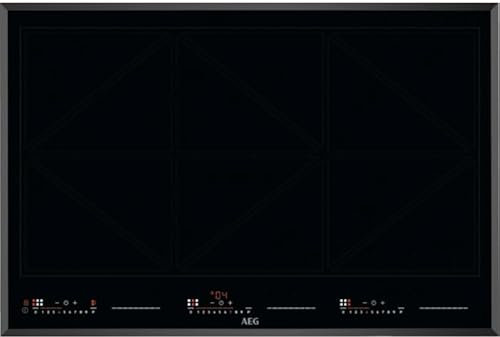 AEG IKK86683FB Nero Da incasso 78 cm Piano cottura a induzione 4 Fornello(i)
