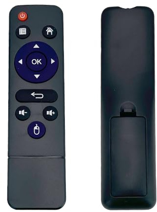 IOOIQQ X5-003-084 Telecomando compatibile con XQ TV Box H96-Max RK3318 H96-Mini H6 H96 Mini Max X2 X3 Max+ Max Plus H96 Max RK3318 RK3328 S905x4 H96 Mini H8 Rk322222222 8A Allwin! ne Android Box