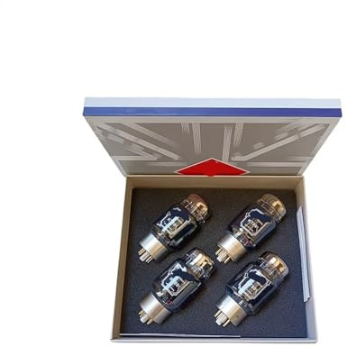 JEQGDLUI Valvola Audio HiFi Tubo a Vuoto KT88 Adatta for Kit Amplificatore valvolare Abbinamento Fai-da-Te a Quattro Vie(4pcs Matched Quad)