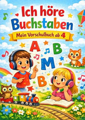 Ich höre Buchstaben – Mein Vorschulbuch ab 4: Spielerisch Laute erkennen und erste Wörter entdecken