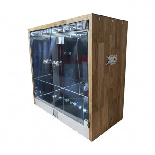 Dumeni Biltong Digital Maker, Biltong, Dry Wors and Fruit Dehydrator, Solid Oak