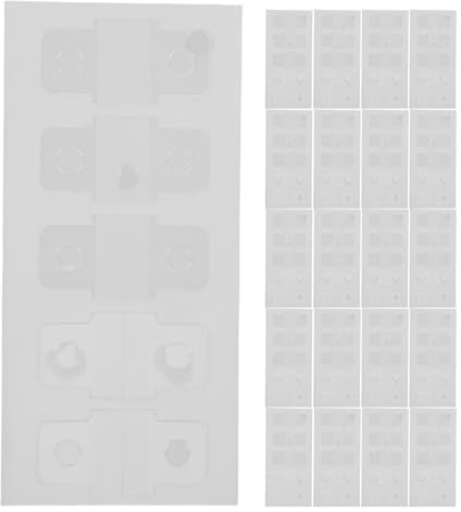 BUTIFULSIC 50 Sheets Self-Adhesive Binder Reinforcement Stickers for Hole-Punched Pages, Sturdy Hole Punch Reinforcers for Office and School Use