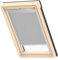 VELUX Original Dachfenster Verdunkelungsrollo Classic, Grau, für GGL P08, GGU P08, GHU P08, GPL P08, GPU P08