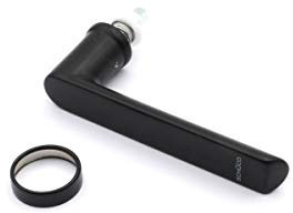 Schüco Fenstergriff Aluminium RAL 9005 schwarz 247010