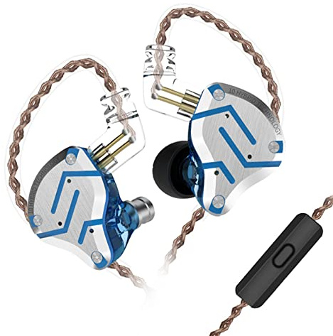 CCA KZ ZS10 Pro 4BA + 1DD Im Ohr Kopfhörer HiFi Clear Bass Musiker Ohrhörer Kopfhörer Noise Cancelling Monitor Kopfhörer mit abnehmbarem Kabel