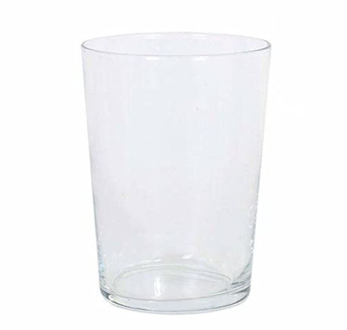 Acan Tradineur - Juego de 12 vasos de sidra de cristal de 50 cl, vaso ancho para bebidas, combinados