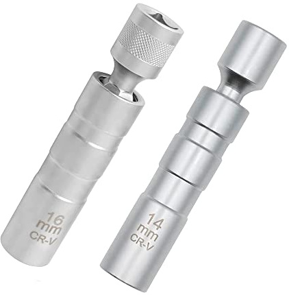 Riloer Magnetischer rotierender Zündkerzenstecker, 14MM/16MM Magnetischer rotierender Zündkerzenstecker, Zündkerzenstecker