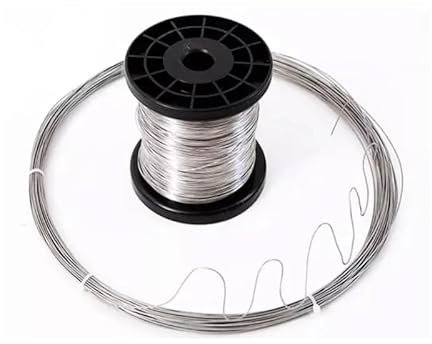 Stahlseil 1 stücke 1-100 Meter 304 Edelstahl Weich/hart Stahl Draht Durchmesser 0,02-3mm Einzel Strang zurrgurt Weicheisen Draht Rostfrei Drahtseil(1.5mm X 5m,Soft Steel Wire)
