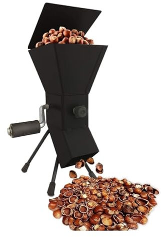 Casse Noix Pince à noix de pécan, pince à noix multifonctionnelle, décortiqueur de noix, pince à noix réglable, Machine de concassage de noix, outil de casse-noix en métal Durable Casse Noisette(Noir)