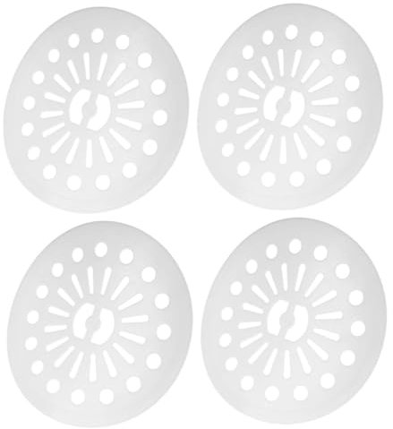 Alipis 4piezas Tabletas De Ropa para Lavadora Accesorio para Prensar La Ropa Tapa Blanca del Centrifugado para Uso Lavandería Doméstica Unidades