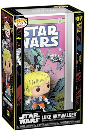 Funko Pop! Comic Covers: Star Wars – Luke Skywalker - Figura de Vinilo Coleccionable - Idea de Regalo - Mercancia Oficial - Juguetes para Niños y Adultos - Muñeco para Coleccionistas