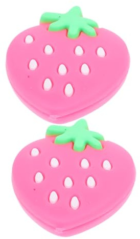 TOYANDONA 2 Pezzi Smorzatori per Racchette Tennis Antivibrazione Leggeri e Resistenti Assorbono Gli Shock per Appassionati Tennis e Sportivi Fragola