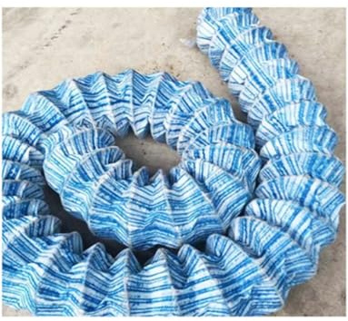 DUBTEDHOU réseau de Drainage en Acier, Tuyau de Drainage perforé de 6 Pouces en Polyester Non tissé avec Fil d'acier Bleu, Plusieurs Tailles, 1 pièce(100m/328ft)