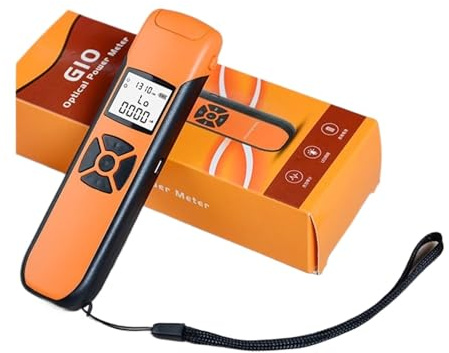 High Precision Optical Power Meter G10 Rechargeable Battery FTTH Fiber Optic Power Meter With Flash Light OPM FC/SC/ST Home & Office(-70 to 6dBm)