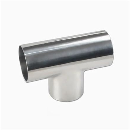 DIN DN100 104mm Rohr OD Butt Schweißen T 3 Weg SUS 304 Edelstahl Fitting Spliter Bier Wein