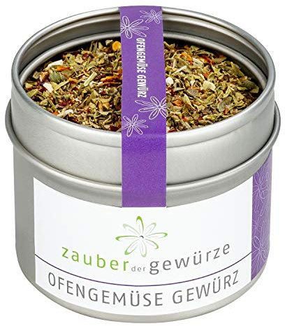 Zauber der Gewürze Ofengemüse Gewürz für Ofengemüse und leckere Gerichte aus dem Ofen, al forno, auch für Grillgemüse und andere Veggie-Rezepte, 35 g