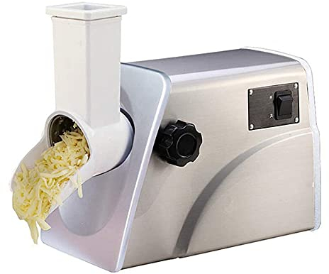 Professional Rotary Cheese Grater, Vegetable Slicer Salad Maker Machine,with 3 Interchangeable Blades, for Fruit, Vegetables, Nuts Chocolate