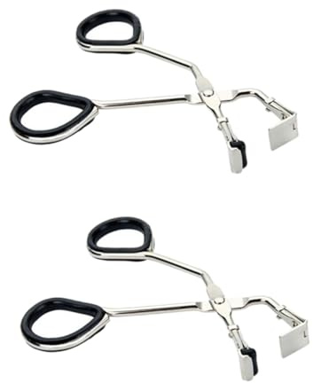 minkissy 2stücke Eyelash Curler Mit Nachfüllpads Professionelle Wimpernzange Aus Tragbar Und Platzsparend Für Makelloses Augen-make-up Ohne Wimpernschäden Für Unterwegs