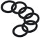 Qrity 6 Pcs Rondelles en Caoutchouc avec Joint Torique, Joints en Caoutchouc Plats pour Tuyaux, Bassins D'eaux Usées, OD 55mm, ID 41mm