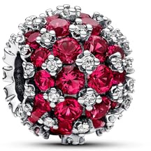 Pandora Moments Charms Rond Pavé Scintillant