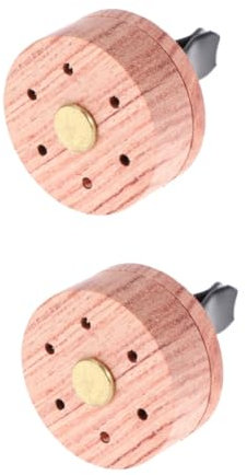 minkissy 2 Stück Diffusoren Aus Rundem Palisanderholz Schlafhilfe Für Büro Zuhause Yoga Meditation