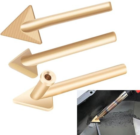 Hayaww 3 pcs testa di saldatura per vari articoli in plastica Punte di saldatura in ferro di ricambio Set di punte di saldatore guasto di saldatura set di guasti ricambio per stazione di saldatura