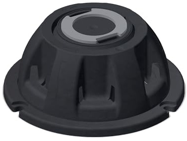 Bemis Paquete de 4 patas de ducha resistentes, color negro y gris. Patas de ducha de plástico ajustables en altura, con almohadillas antideslizantes. Patas de plástico duraderas para platos de ducha