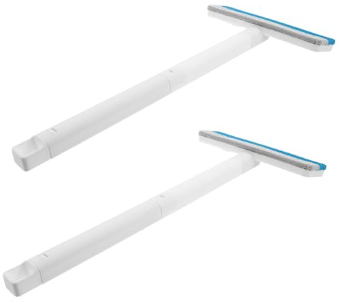 BELLIFFY 2PCS Double-Way Pet Hair Remover Brush for Dog and Cat Hair, Portable Carpet and Furniture Lint Roller, Multi-Functional Pet Bed Cleaning Tool for Indoor Use