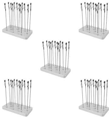 5 set of 12x Alligator Clip Stick Modeling Tool Airbrush Hobby Craft Spray Paint