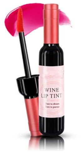 Wine Liquid Lipstick, Lady Long Lasting Make Up Gloss Matte Lip Tint Wine Bottle Cover, Waterproof Lip Tint Set Lip Gloss Lip Stain, Moisturizing and Non-Stick Cup Lip Gloss Lip Sticks (CR01)