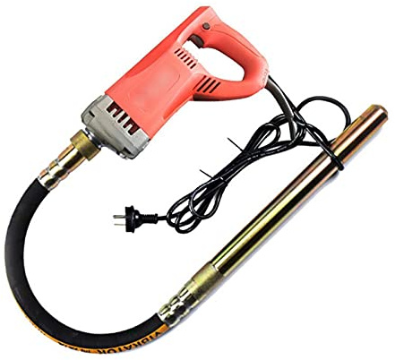vibrateur concret, Vibromasseur de vibrateur de vibrateur de vibrateur de béton portable avec 1m 1.2m 1.5m Tuyau(800W+35#1m single rod)
