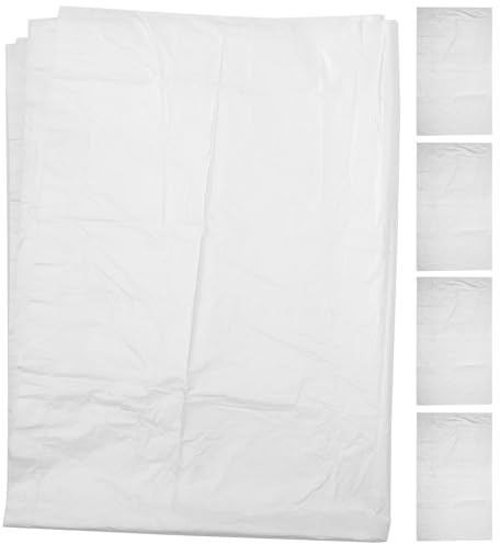 COHEALI 5 Sacchetti di Plastica Trasparenti per Palloncini, Grandi Borse Porta Palloncini Riutilizzabili, Contenitore Leggero per Conservazione e Trasporto, per Feste, Matrimoni