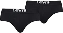 Levi's Brief, Biancheria intima Uomo, Sostenibile Nero, M