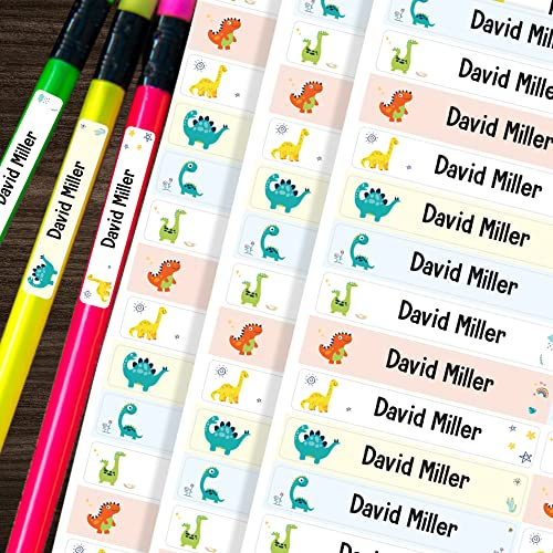 60 x Label Clothes Name Sticker Washable Name Labels for Kids Clothes Waterproof Name Labels Stick on Name Tags Packwith®