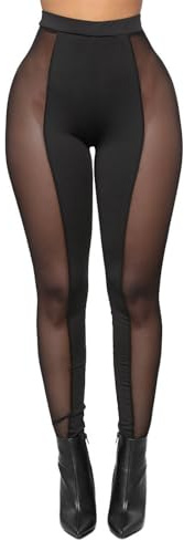 Legging Court Femme - Collants Sexy en Maille pour Femmes Leggings De Sport Pantalons De Yoga DéContractéS à La Mode Ensemble Jogging Marron Homme
