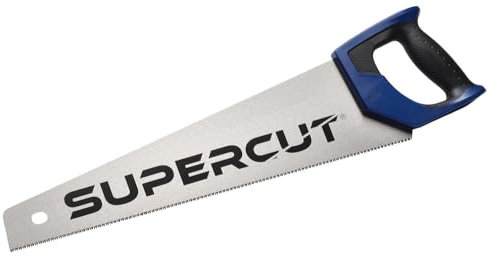 Draper 04830 Supercut Second Fix Triple Ground Handsaw, 500mm/20, 11tpi/12ppi