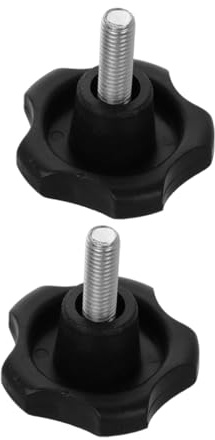 BESTonZON 2 Pièces Vis de Serrage pour Base de Parasol Extérieur Boulons de Réparation Robustes avec Poignée Manuelle Support Stable Au Vent pour Pied de Parasol Patio