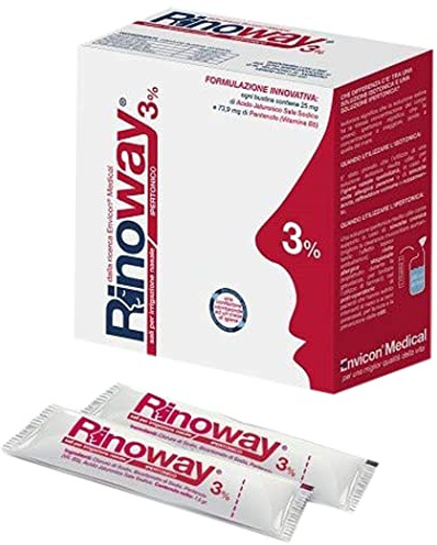 Envicon Medical Rinoway Sali Ipertonici Per Irrigazione Nasale 60 Bustine