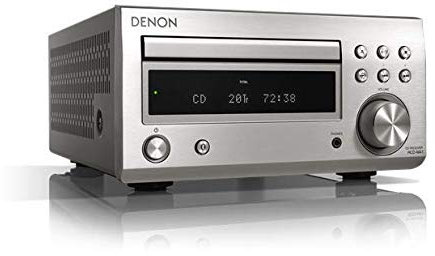 Denon RCDM41DAB Hi-Fi Receiver with CD and Bluetooth - Premium Silver (Refurbished)