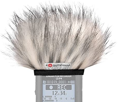 Gutmann Mikrofon Windschutz Fell für Olympus LS-5 Husky Handgefertigt in Deutschland
