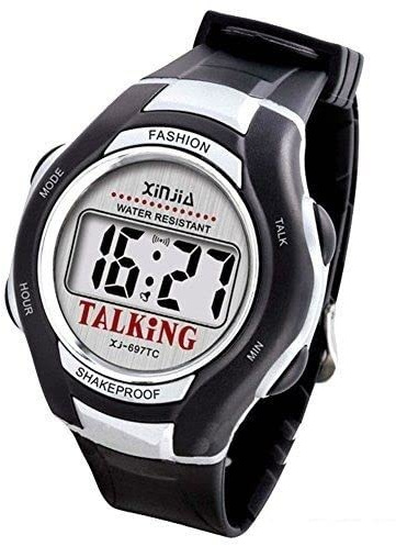 Generico Orologio Parlante XJ-697Ti Anziani Bambini Non Vedenti Vocale Italiano