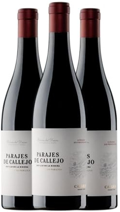 Félix Callejo Parajes de Callejo Ribera del Duero 75 cl Vino tinto (Caja de 3 Botellas de 75 cl)
